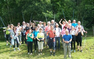 Matinée découverte de la Marche Nordique le 15 juin 2013