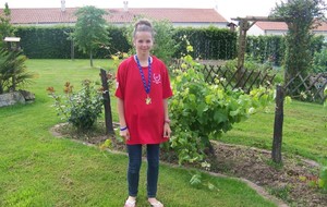 Anaïs Peltier Championne de France UGSEL de Javelot 