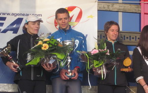 Victoire de Jean-Chales Vincent aux &quot;Foulées du1er mai à Teillé (44)&quot;et Florian Abelard (en junior)  au  10 km de Montreuil Juigné 