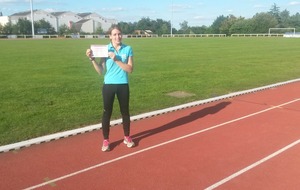 Johanna : diplomée &quot; entraîneur  1 er degré  des  -12 ans 