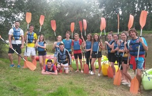 Sortie Kayak de fin d'année .... dans le Louet !