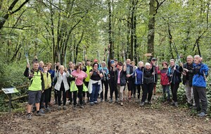 sortie marche nordique Bois du Fouilloux