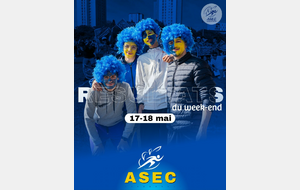 🔵 Résultats du week-end 🟡 17-18 mai