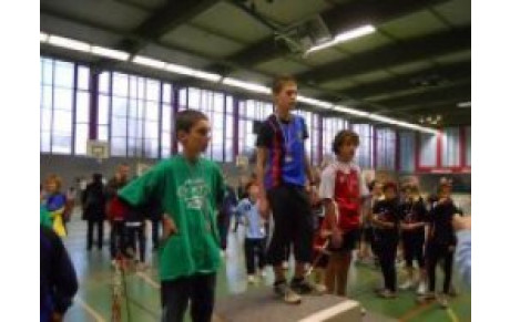 Départemental en salle Benjamines et Benjamins.