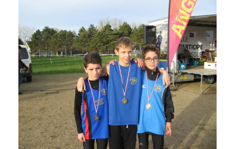 Cross départemental au Lac de Maine le 11 janvier 2015
