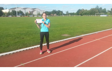 Johanna : diplomée &quot; entraîneur  1 er degré  des  -12 ans 