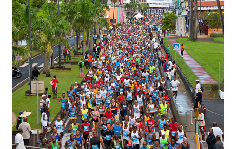 Jean Marie Boutin 13 eme V2 aux Championnats de France de Semi Marathon en Martinique .
