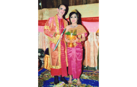 Eric et Narin se sont mariés au Cambodge