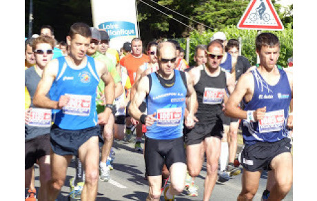 Victoire de Jean Charles Vincent  au 20 km de Teillé le  1er mai