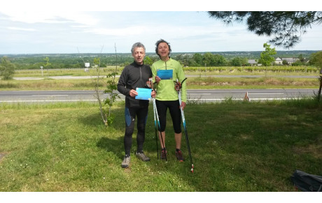 Deux nouveaux entraîneurs de "marche nordique"  à l' ASEC