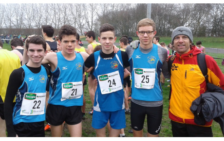 Regionaux de Cross à la FERTE BERNARD en Sarthe