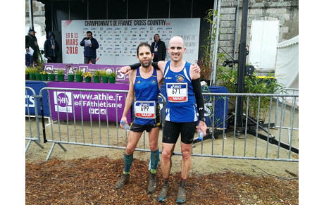 Des championnats de France de cross bien arrosés !!