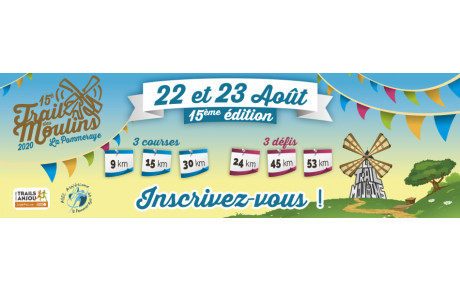 gratuité inscription TRAIL DES MOULINS