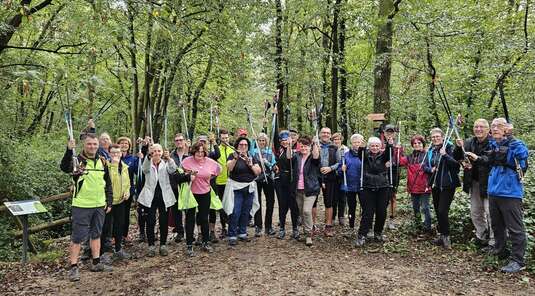 sortie marche nordique Bois du Fouilloux